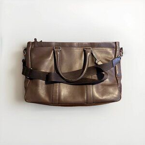 Coach Lexington Leather Men's Metropolitan Tote Style F70916 2014